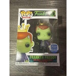 Funko Pop Franken Freddy 59 Limited Edition Funko Shop Universal Monsters Vinyl